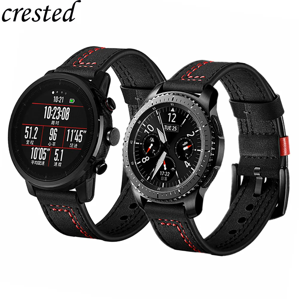 Gear S3 Frontier band For Samsung Galaxy Watch 46mm Strap bracelet 22mm Leather Watchband Huawei watch GT strap Gear S 3 46 mm
Gear S3 Frontier band For Samsung Galaxy Watch 46mm Strap bracelet 22mm Leather Watchband Huawei watch GT strap Gear S 3 46 mm