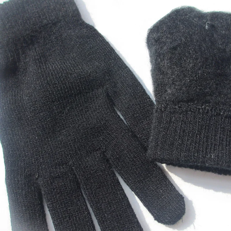 Women Men Unisex Gloves Winter Ribbed Knitted Full Fingered Gloves Thicken Plush Lining Mittens Fashion Thermal Wrist Warmer
Women Men Unisex Gloves Winter Ribbed Knitted Full Fingered Gloves Thicken Plush Lining Mittens Fashion Thermal Wrist Warmer