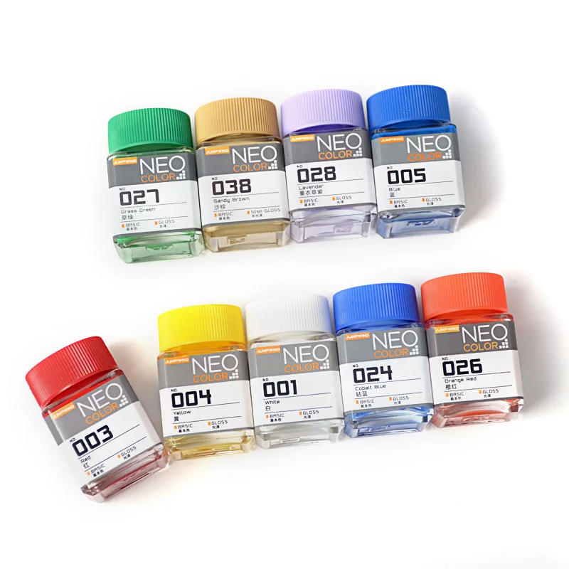 18ml JW026-JW038 Oil Paint For DIY Military Tank Ship Plane Soldier Model Handicrafts Dolls Gundam Coloring Building Tool
18ml JW026-JW038 Oil Paint For DIY Military Tank Ship Plane Soldier Model Handicrafts Dolls Gundam Coloring Building Tool