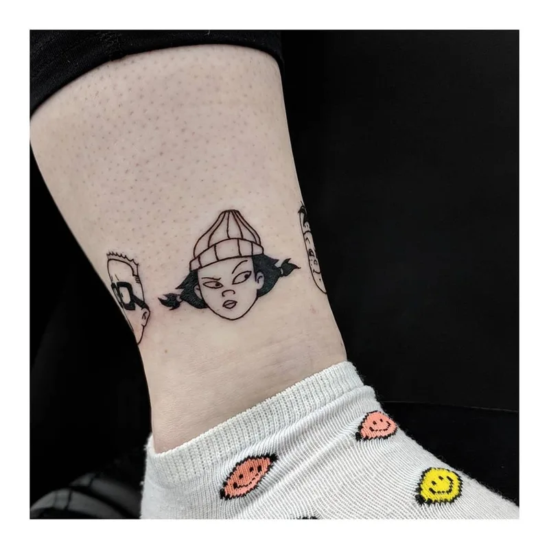 Black Character Cartoon Design Fake Tattoo Adult Ankle Body Art Waterproof Temporary Tattoo Stickers For Men And Women
Black Character Cartoon Design Fake Tattoo Adult Ankle Body Art Waterproof Temporary Tattoo Stickers For Men And Women