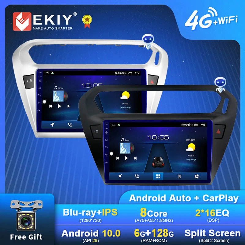 EKIY DSP Android 10 For Peugeot 301 For Citroen Elysee Radio 2013-2018 Car Radio Multimedia Player Stereo GPS Navigation 2din HU
EKIY DSP Android 10 For Peugeot 301 For Citroen Elysee Radio 2013-2018 Car Radio Multimedia Player Stereo GPS Navigation 2din HU