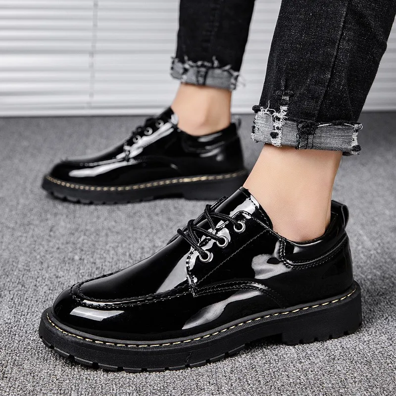 2021 Spring and Summer New Low-top All-match Men's Shoes Breathable Comfortable Leather Shoes Men's Flat Shoes Non-slip Shoes
2021 Spring and Summer New Low-top All-match Men's Shoes Breathable Comfortable Leather Shoes Men's Flat Shoes Non-slip Shoes