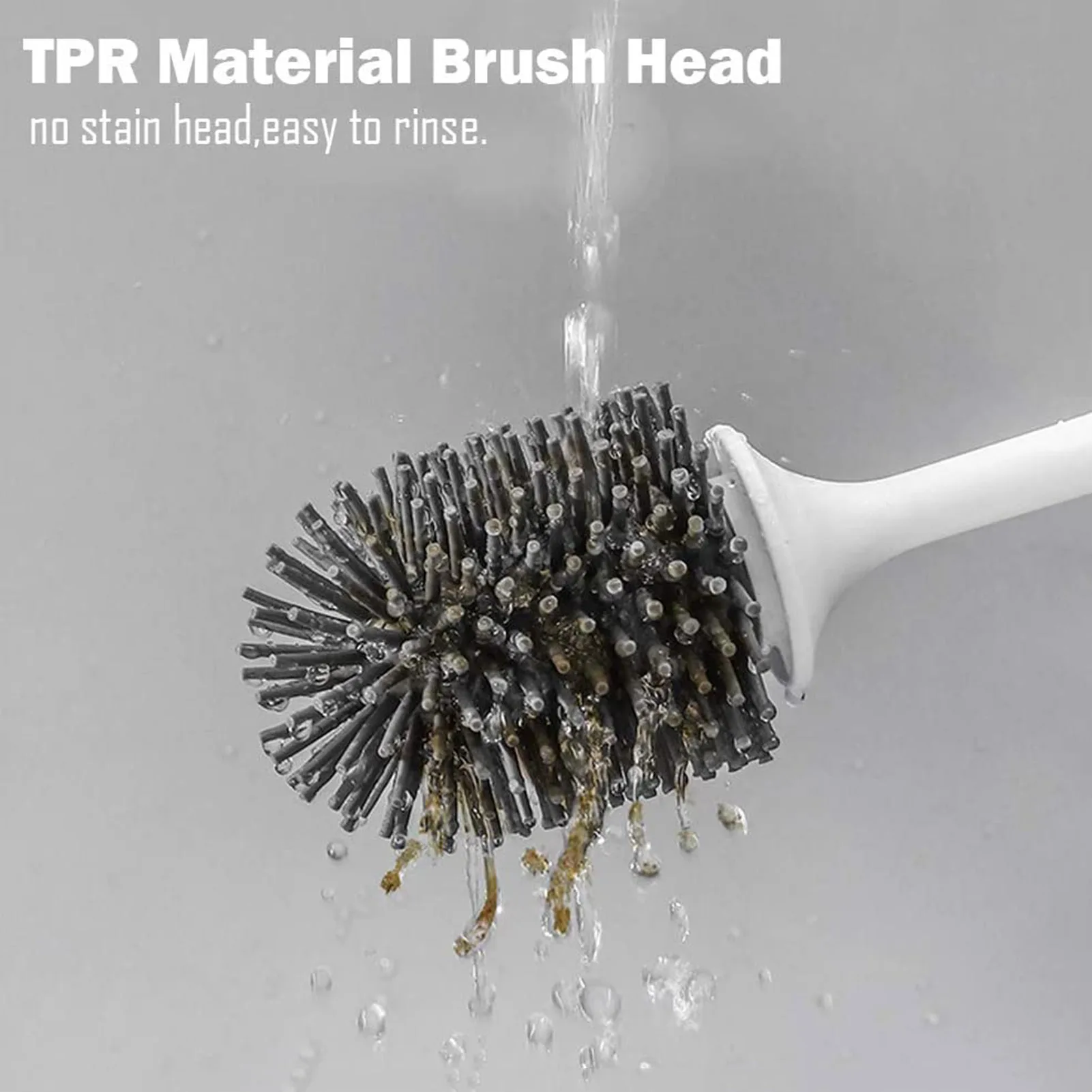 Toilet Brush Long Handle with Base Bathroom Cleaning Set Dead Corner Cleaning Brush
Toilet Brush Long Handle with Base Bathroom Cleaning Set Dead Corner Cleaning Brush
