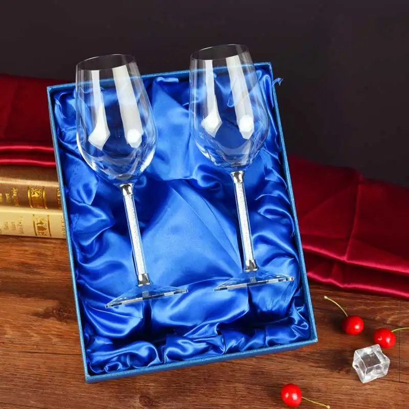 2 Pcs Wedding Glasses Goblet Wine Glass Crystalline Luxury Party Toasting High Quality Crystal Rhinestones Design H1004
2 Pcs Wedding Glasses Goblet Wine Glass Crystalline Luxury Party Toasting High Quality Crystal Rhinestones Design H1004