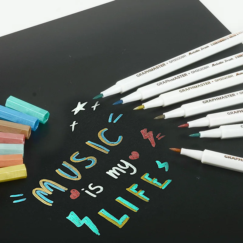 18 color/set Metallic Double Lines Art Markers Out line Pen Fluorescent Highlighter Pen Markers Pastel Drawing Pen for Student
18 color/set Metallic Double Lines Art Markers Out line Pen Fluorescent Highlighter Pen Markers Pastel Drawing Pen for Student