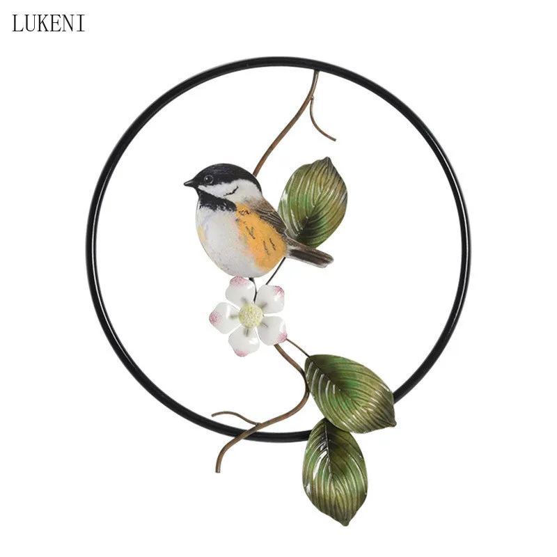 Modern European Style Wrought Iron Wall Decoration Living Room Background Wall Decoration Creative Flower and Bird Wall Hanging
Modern European Style Wrought Iron Wall Decoration Living Room Background Wall Decoration Creative Flower and Bird Wall Hanging