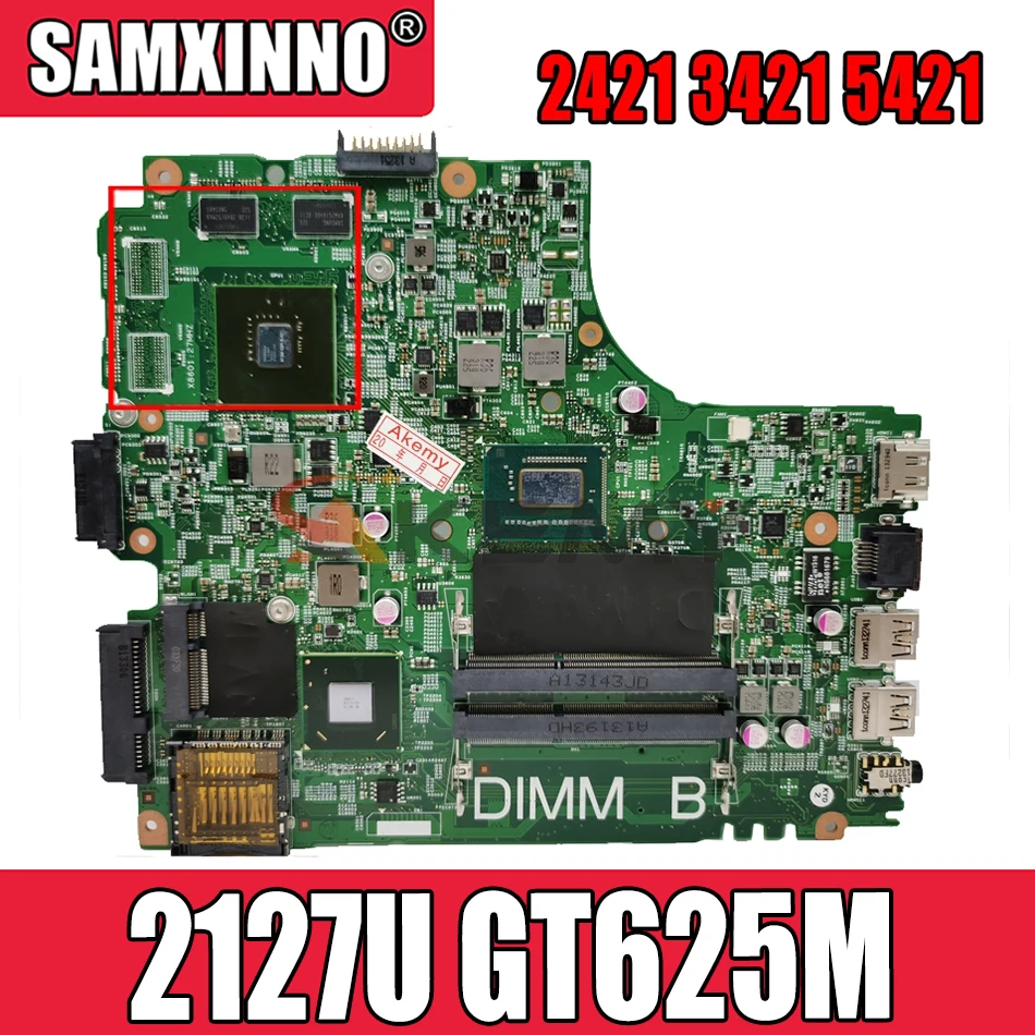 Akemy 5J8Y4 CN-0PFPW6 0PFPW6 PFPW6 для INSPIRON 2421 3421 5421 Материнская плата ноутбука SR105 2127U GT625M тестирование
Akemy 5J8Y4 CN-0PFPW6 0PFPW6 PFPW6 для INSPIRON 2421 3421 5421 Материнская плата ноутбука SR105 2127U GT625M тестирование