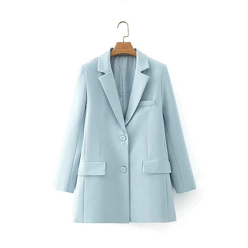 2021 Spring Autumn Women Fashion Single Breasted Blazers and Jackets Chic Tops Office Suit Coat Ladies Elegant Outwear Female
2021 Spring Autumn Women Fashion Single Breasted Blazers and Jackets Chic Tops Office Suit Coat Ladies Elegant Outwear Female