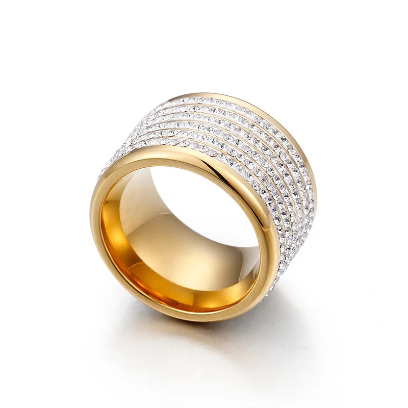 Argil Top Grade Titanium Steel Crystal Rings Accessories Jewel Finger Ring Fashion Jewelry Birthday Couple Lover Wedding Gifts
Argil Top Grade Titanium Steel Crystal Rings Accessories Jewel Finger Ring Fashion Jewelry Birthday Couple Lover Wedding Gifts
