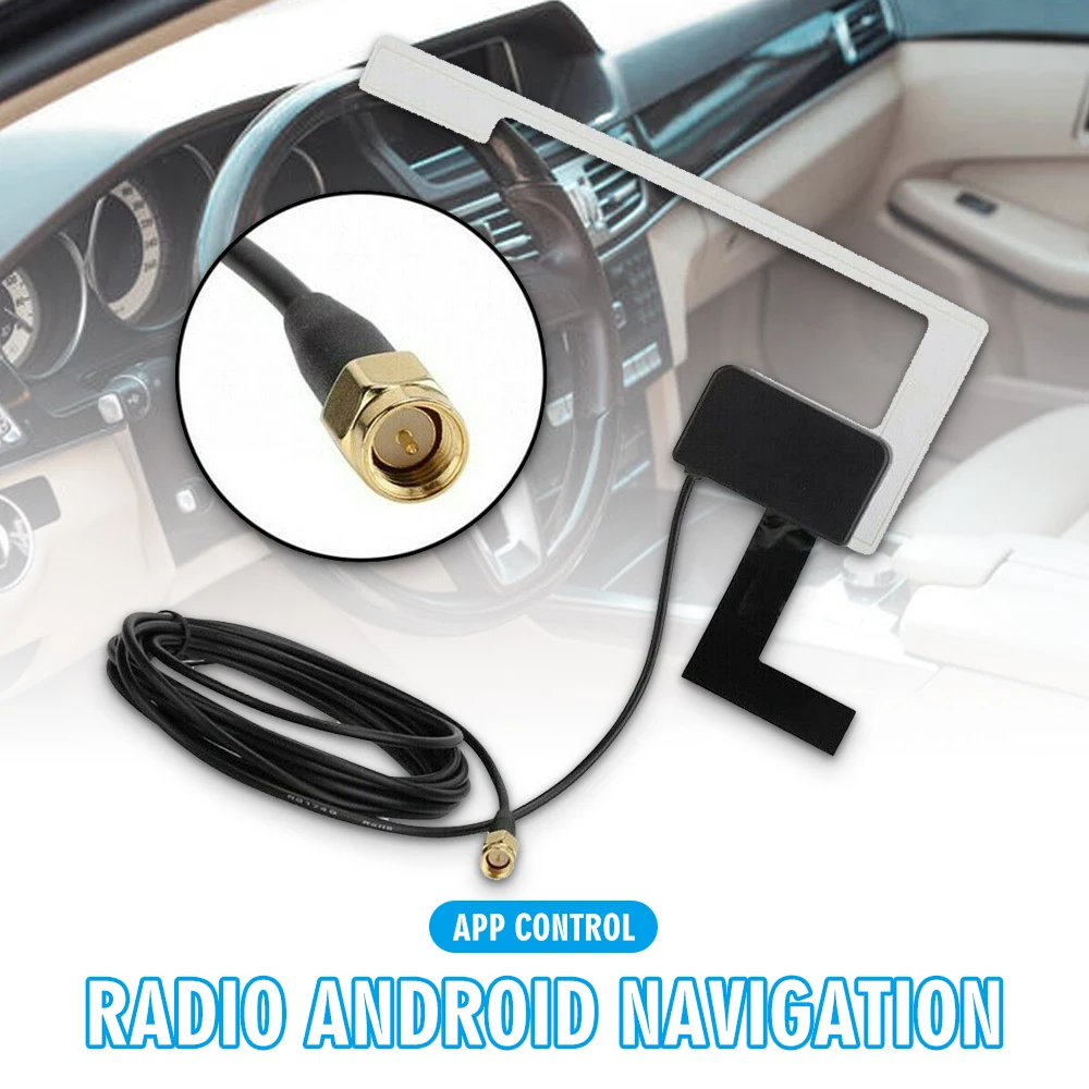 1pc Car DAB Digital Radio Antenna 174.0MHZ-239.0MHZ Vehicle Receiver Tuner Aerial Antennas APP Control For Android
1pc Car DAB Digital Radio Antenna 174.0MHZ-239.0MHZ Vehicle Receiver Tuner Aerial Antennas APP Control For Android