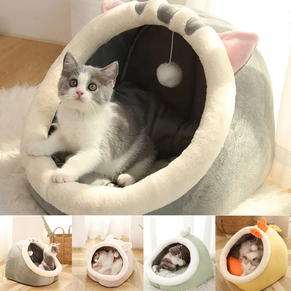 Cat Beds Basket Lounger Cushion Cat's House Cat Bed Warm Bed For Cats Teepee Dog Cave For Small Cats Dog Portable Pet Products
Cat Beds Basket Lounger Cushion Cat's House Cat Bed Warm Bed For Cats Teepee Dog Cave For Small Cats Dog Portable Pet Products
