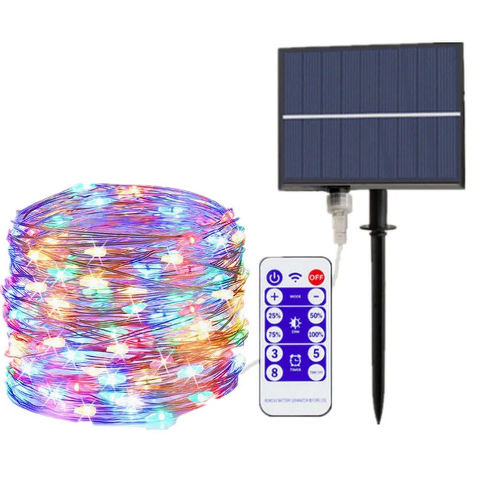 Solar String Fairy Lights 50m 10m 20m 30m Waterproof Outdoor Garland Solar Power Lamp Christmas Wedding for Garden Decoration. 
Solar String Fairy Lights 50m 10m 20m 30m Waterproof Outdoor Garland Solar Power Lamp Christmas Wedding for Garden Decoration.