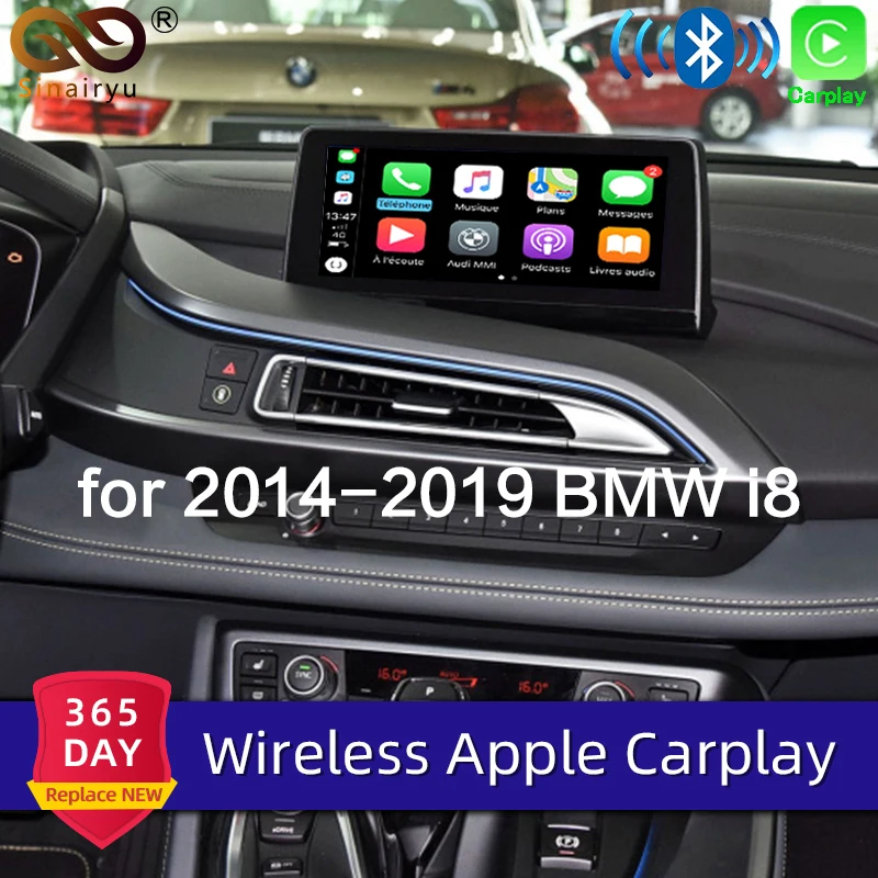 Sinairyu WIFI беспроводной Apple Carplay для BMW NBT i8 2014-2018 Car Play Android автозеркальная модификация