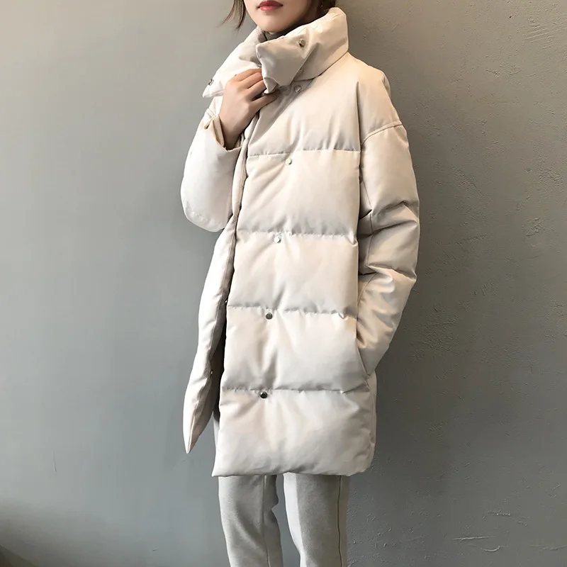 Woman Parkas Plus Size Clothing for Women Jacket Beige Black Cotton Casual Warm 2021 Fashion Button Long Winter Coats Mujer
Woman Parkas Plus Size Clothing for Women Jacket Beige Black Cotton Casual Warm 2021 Fashion Button Long Winter Coats Mujer
