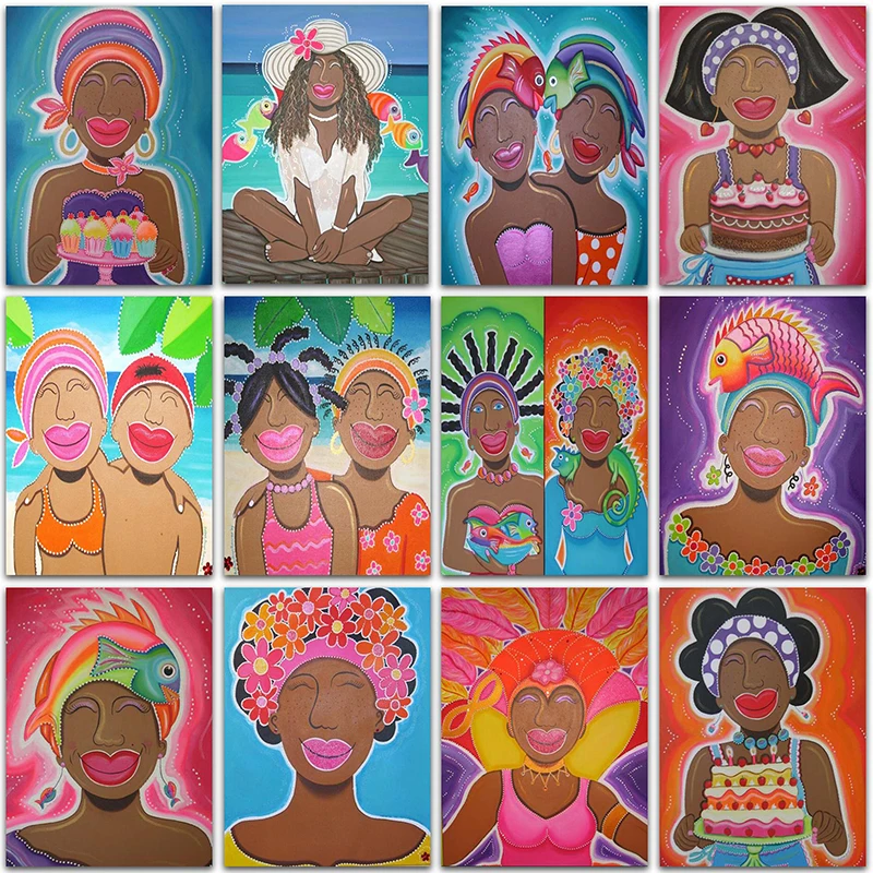 5D DIY Diamond Painting Cartoon Fat girl Ladies Bikini party Full Square&Round mosaic embroidery Cross stitch home decor Paint 
5D DIY Diamond Painting Cartoon Fat girl Ladies Bikini party Full Square&Round mosaic embroidery Cross stitch home decor Paint