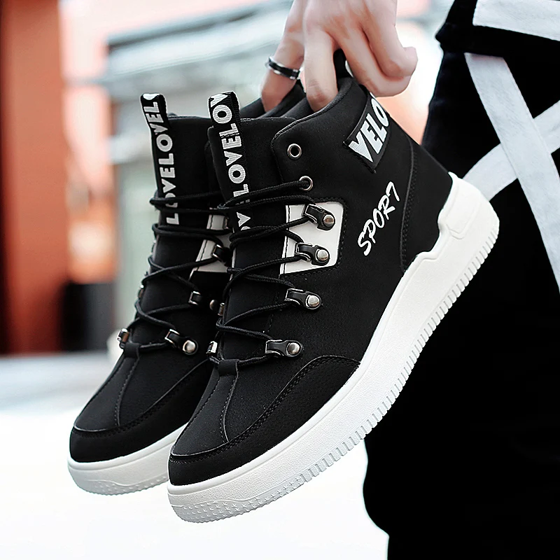 Top Men Shoes Fashion Autumn genuine Leather Footwear For Man New High Top lace up Casual Shoes Men sneakers handmade shoes
Top Men Shoes Fashion Autumn genuine Leather Footwear For Man New High Top lace up Casual Shoes Men sneakers handmade shoes