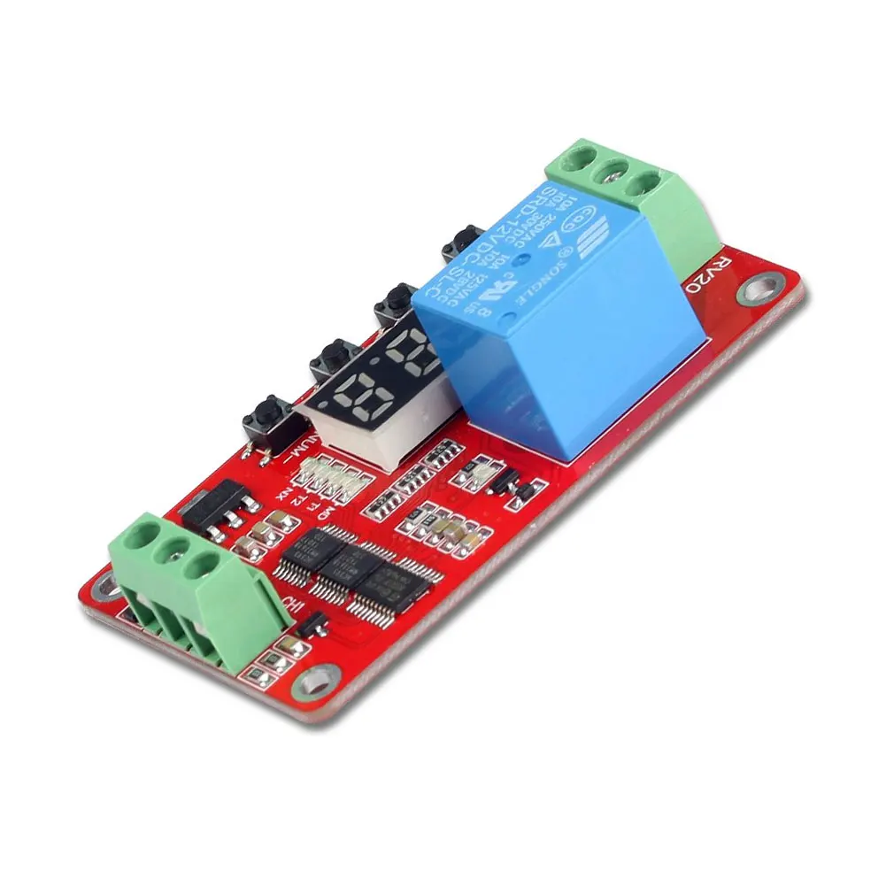 Timer Relay Time Delay Relay Controller Board Delay Switching Relay Module with LCD Display Timing Control Module DIY
Timer Relay Time Delay Relay Controller Board Delay Switching Relay Module with LCD Display Timing Control Module DIY