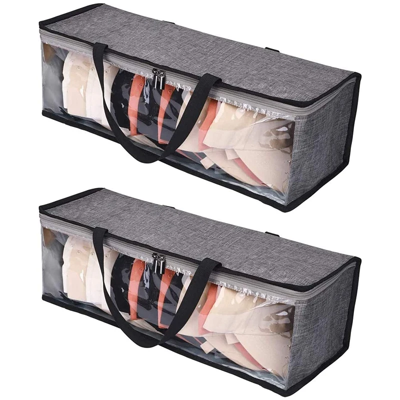 2 Packs Hat Storage,Baseball Cap Organizer, Hat Bag for Travel,Cap Holder,Hat Case with Carry Handles and Dual Zipper
2 Packs Hat Storage,Baseball Cap Organizer, Hat Bag for Travel,Cap Holder,Hat Case with Carry Handles and Dual Zipper