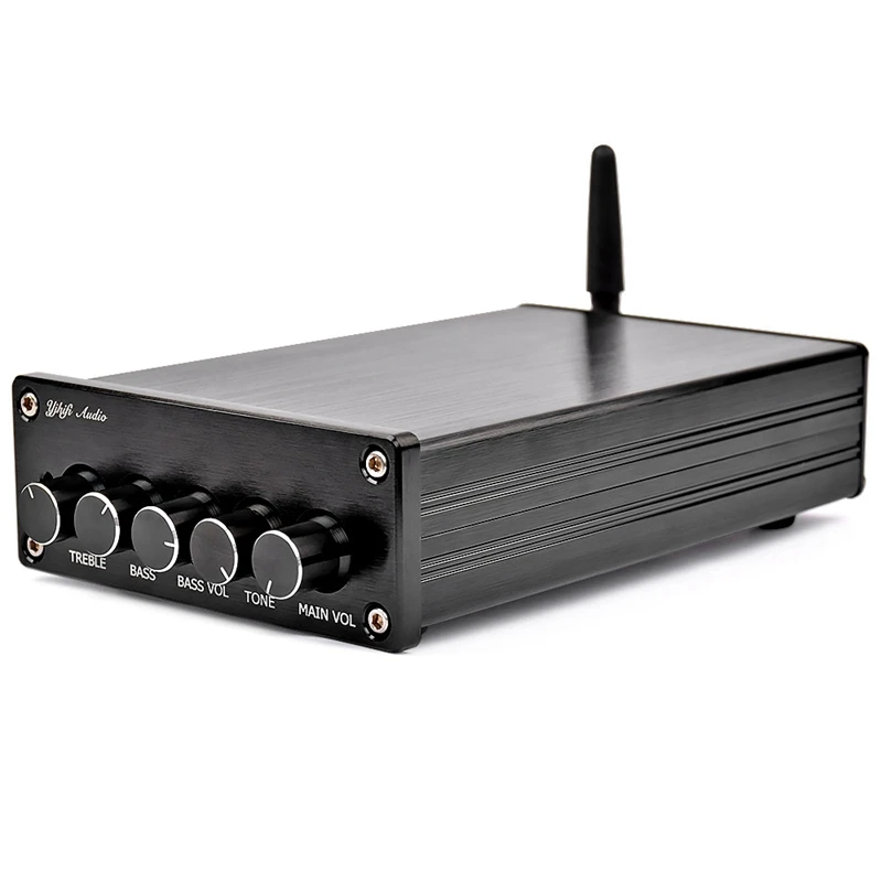 

Bluetooth 4,2 усилитель звука сабвуфера 100 Вт Hifi стерео Tpa3116 цифровой 2,1 канальный Настольный усилитель мощности Amp 50Wx2