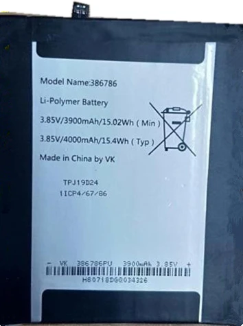3.85V 4000mAh 386786 replacement For BQ-6016 For SUGAR C12 / BQ-6016 rechargeable high quality polymer li-ion battery+Tools
3.85V 4000mAh 386786 replacement For BQ-6016 For SUGAR C12 / BQ-6016 rechargeable high quality polymer li-ion battery+Tools