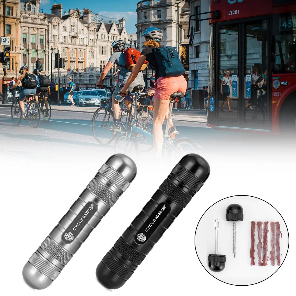 Hot Sale Original Bicycle Tubeless MTB Tyre Puncture Repair Kit Bike Puncture Repair Tool Maintenance Set
Hot Sale Original Bicycle Tubeless MTB Tyre Puncture Repair Kit Bike Puncture Repair Tool Maintenance Set