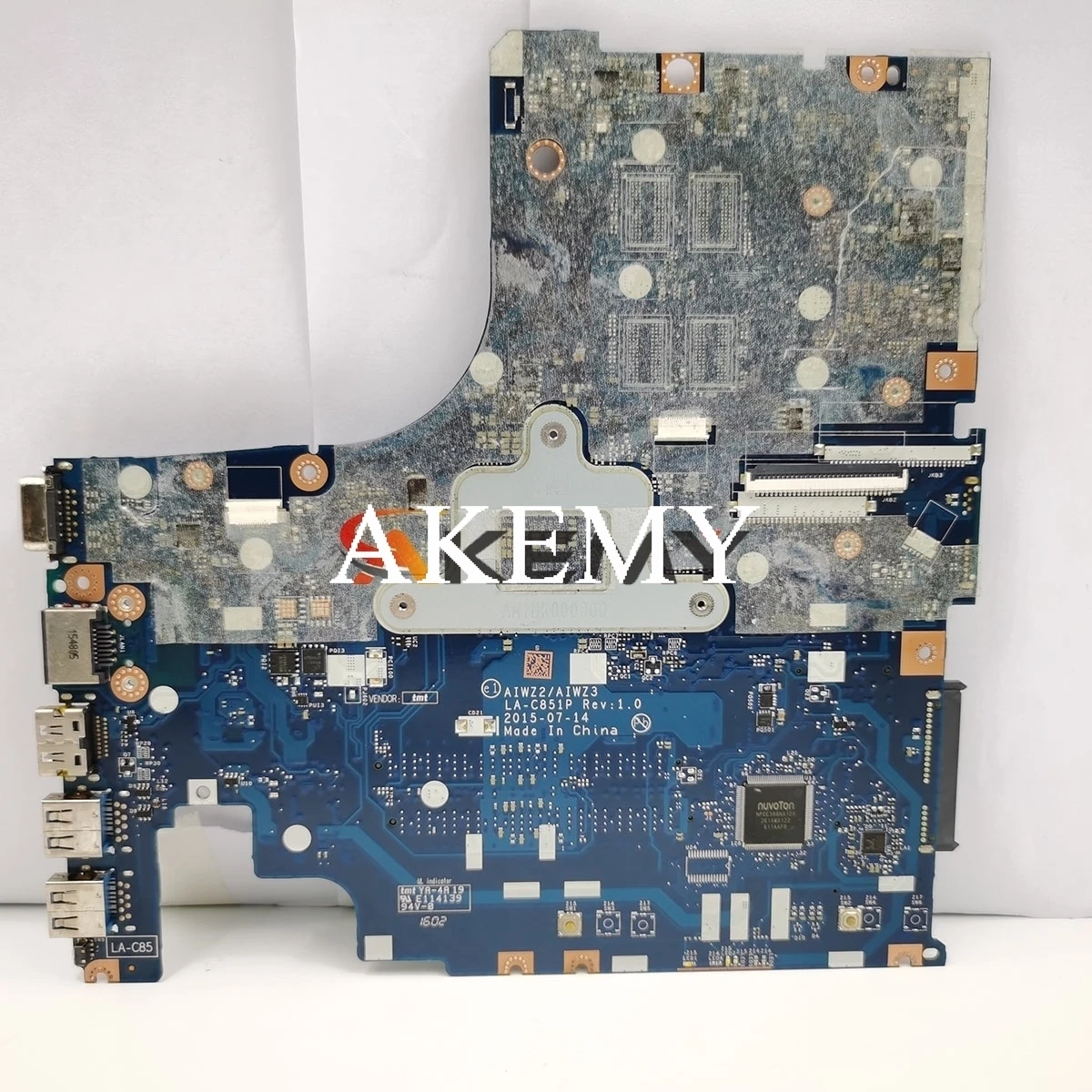 Akemy LA-C851P Motherboard For Lenovo IdeaPad 500-15ISK LA-C851P Laotop Mainboard with i5-6200U R7 GPU
Akemy LA-C851P Motherboard For Lenovo IdeaPad 500-15ISK LA-C851P Laotop Mainboard with i5-6200U R7 GPU