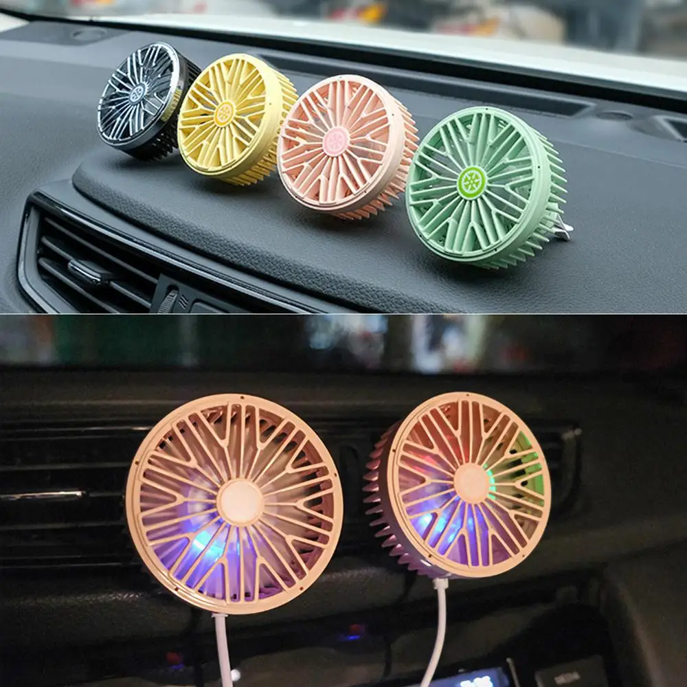 Car Air Cooler Fan Silent Car Air Conditioner Outlet 360 Degree Rotating Cooling Fan Auto Backseat Air Vent USB Car Accessories
Car Air Cooler Fan Silent Car Air Conditioner Outlet 360 Degree Rotating Cooling Fan Auto Backseat Air Vent USB Car Accessories