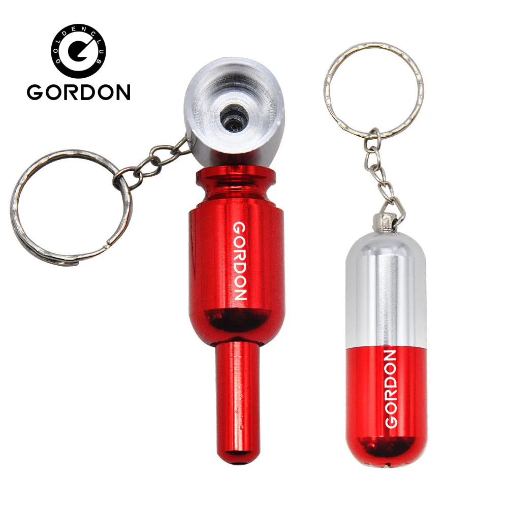 GORDON Pipes Pill Style Aluminum Pipe 72MM With Metal Bowl Metal Mini Tobacco Herb Pipes Mini Hand Spoon Pipe Accessories 
GORDON Pipes Pill Style Aluminum Pipe 72MM With Metal Bowl Metal Mini Tobacco Herb Pipes Mini Hand Spoon Pipe Accessories