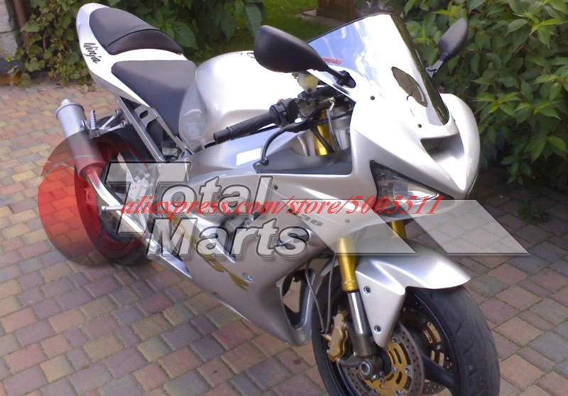 4Gifts New ABS Motorcycle Fairings Kit Fit For Kawasaki Ninja ZX-6R 636 zx6r 2003 2004 03 04 bodywork set Silver
4Gifts New ABS Motorcycle Fairings Kit Fit For Kawasaki Ninja ZX-6R 636 zx6r 2003 2004 03 04 bodywork set Silver