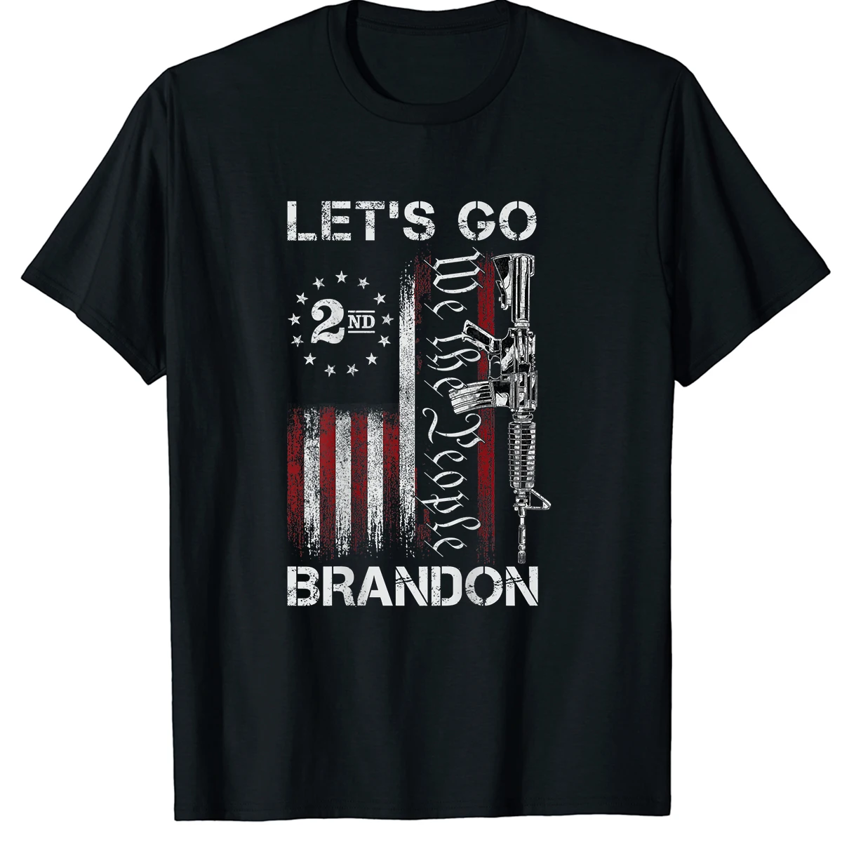 100% Cotton Gun American Flag Patriots Let's Go Brandon (ON BACK) Men's Oversized T-Shirt Women Harajuku Streetwear Novelty Tee
100% Cotton Gun American Flag Patriots Let's Go Brandon (ON BACK) Men's Oversized T-Shirt Women Harajuku Streetwear Novelty Tee