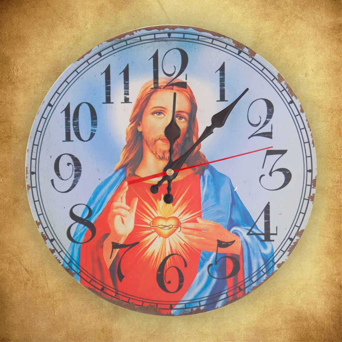 12 Inch Environmental Protection Wooden Frameless Wall Clock Fashion Home Wall Clock European Style Antique Old Wall Clock
12 Inch Environmental Protection Wooden Frameless Wall Clock Fashion Home Wall Clock European Style Antique Old Wall Clock