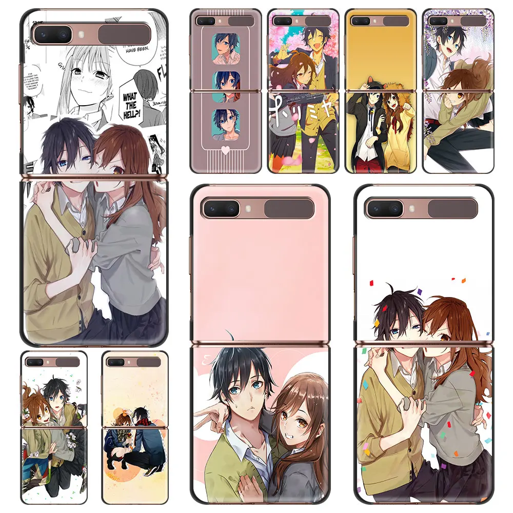Fashion Phone Case For Samsung Galaxy Z Flip3 Cover For Galaxy Z Flip 5G Horimiya Anime Black PC Shell Coque Fundas Housing
Fashion Phone Case For Samsung Galaxy Z Flip3 Cover For Galaxy Z Flip 5G Horimiya Anime Black PC Shell Coque Fundas Housing