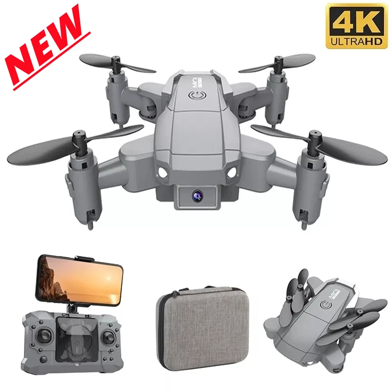 Новинка Дрон KY905 мини с 4K камерой HD Квадрокоптер возвратом одной кнопкой FPV