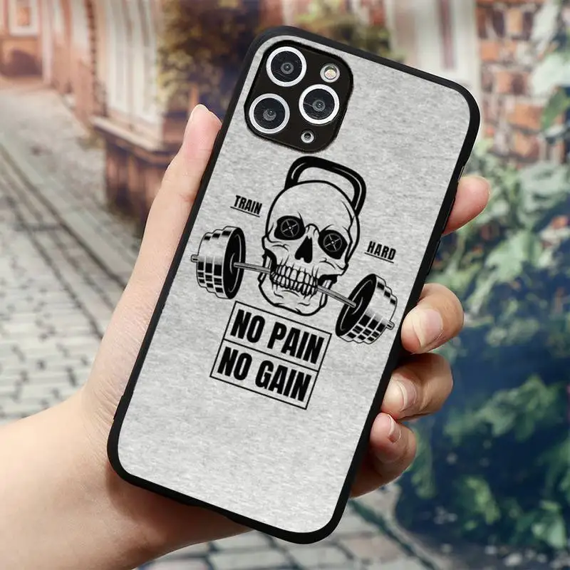 Bodybuilding Gym Fitness Equipment Phone Case for iPhone 11 12 mini pro XS MAX 8 7 6 6S Plus X 5S SE 2020 XR 
Bodybuilding Gym Fitness Equipment Phone Case for iPhone 11 12 mini pro XS MAX 8 7 6 6S Plus X 5S SE 2020 XR