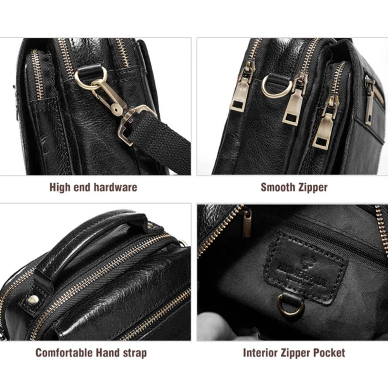 Leather Men Shoulder Messenger Bag Portable Purse Handbag Cellphone Pouch Case K5DA
Leather Men Shoulder Messenger Bag Portable Purse Handbag Cellphone Pouch Case K5DA