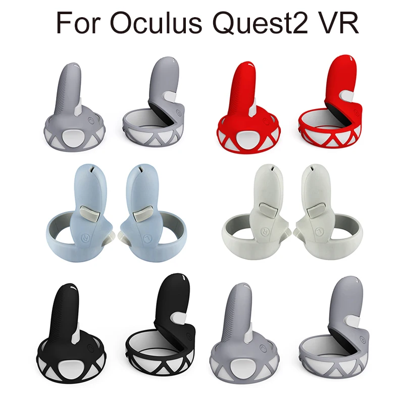 Силиконовый чехол с ручкой для Oculus Quest 2 аксессуары виртуальной реальности