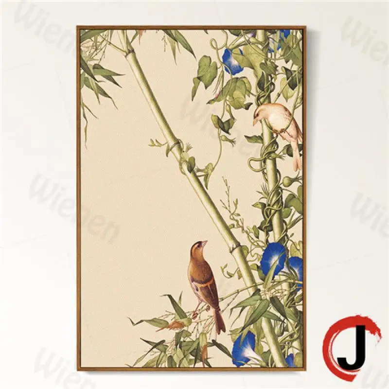 Chinese Classical Danqing Canvas Painting Decoration Poster Flower and Bird Painting Home Decoration Living Room Wall Decoration
Chinese Classical Danqing Canvas Painting Decoration Poster Flower and Bird Painting Home Decoration Living Room Wall Decoration