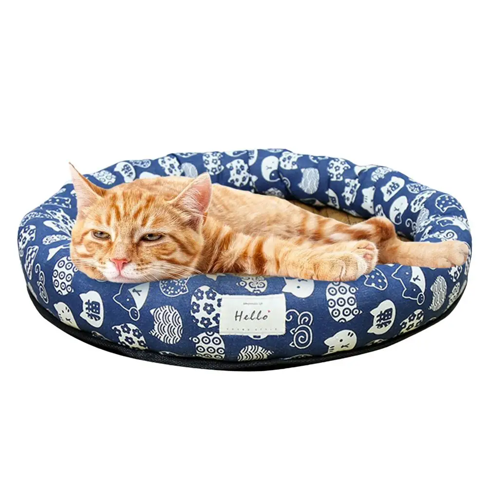 Round Cat Dog Bed Summer Cool Down Sleep Bed Long Soft Pet Bed Calming Bed Calming Bed For Small Medium Dogs лежанка для собак
Round Cat Dog Bed Summer Cool Down Sleep Bed Long Soft Pet Bed Calming Bed Calming Bed For Small Medium Dogs лежанка для собак