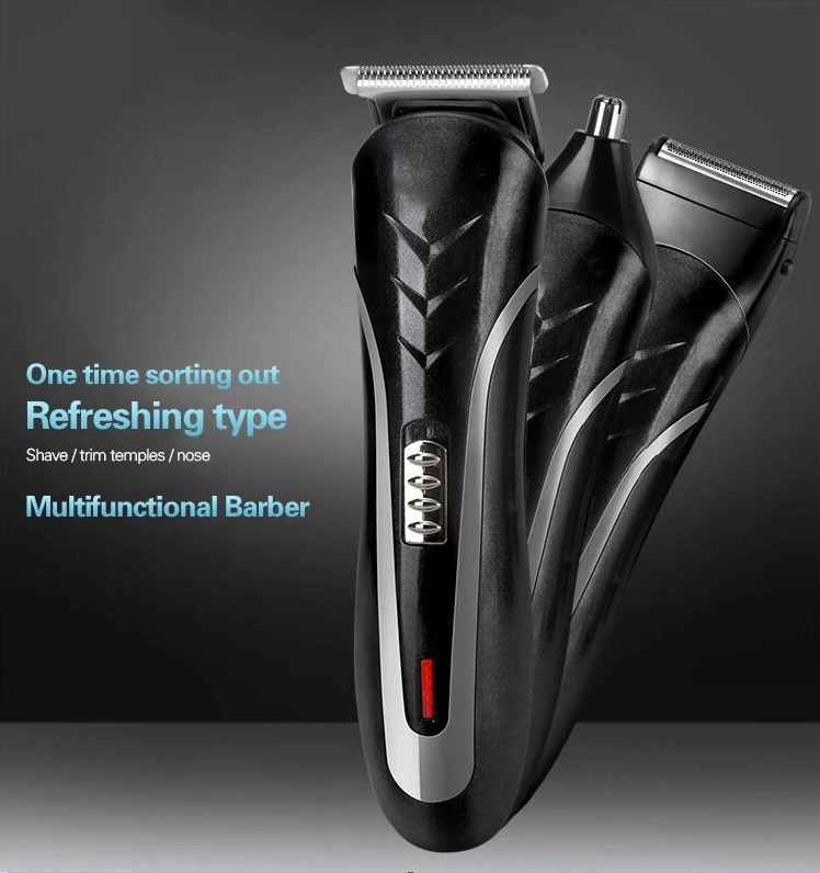 3 In1 Hair Clipper USB Rechargeable Hair Cutting Machine Adjustable Steel Blade Professional Hair Clipper Hair Trimmer
3 In1 Hair Clipper USB Rechargeable Hair Cutting Machine Adjustable Steel Blade Professional Hair Clipper Hair Trimmer
