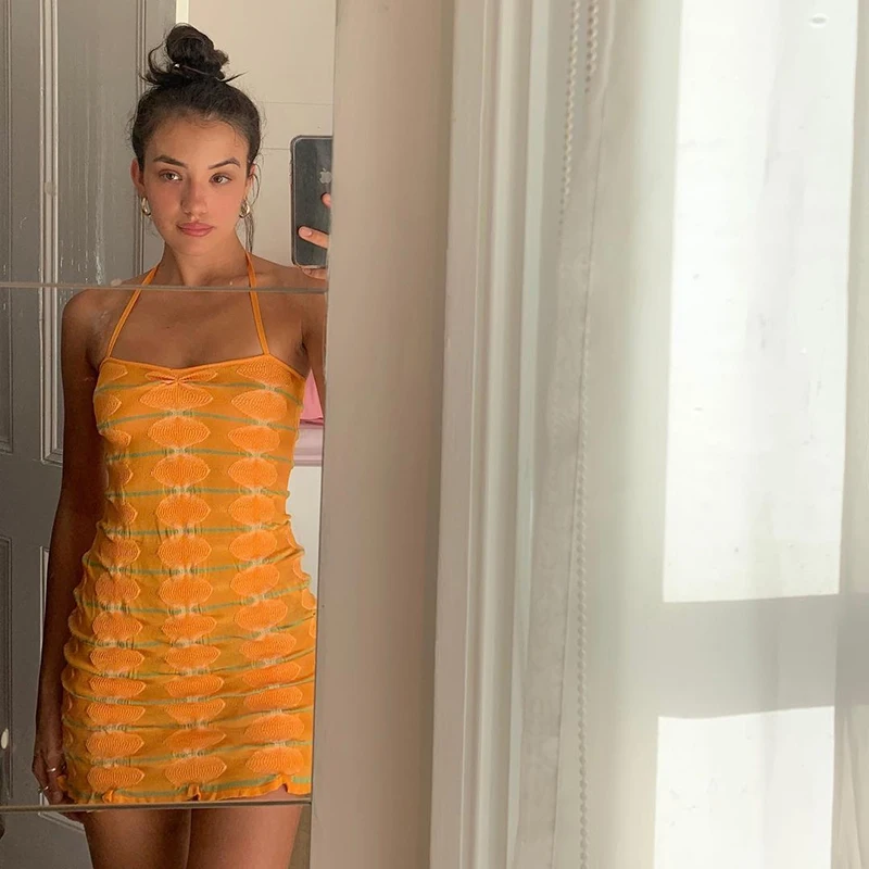 Printed Knitted Sundress y2k Fashion Mini Dress Spaghetti Strap Short Dress Women Vintage Beach Skinny Dress Holiday
Printed Knitted Sundress y2k Fashion Mini Dress Spaghetti Strap Short Dress Women Vintage Beach Skinny Dress Holiday