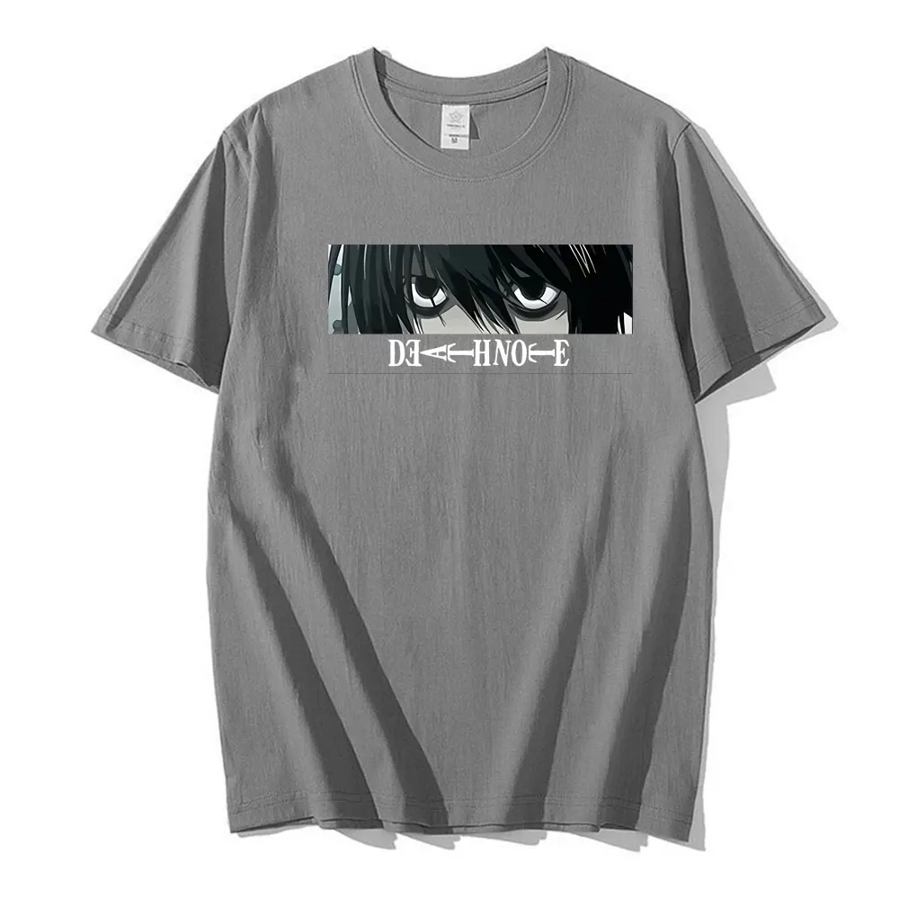 Japan Anime Fashion Brand Death Note Eyes Print Tshirt Streetwear Personality Graphic T-shirt Unisex Short Sleeve Oversized Tee
Japan Anime Fashion Brand Death Note Eyes Print Tshirt Streetwear Personality Graphic T-shirt Unisex Short Sleeve Oversized Tee