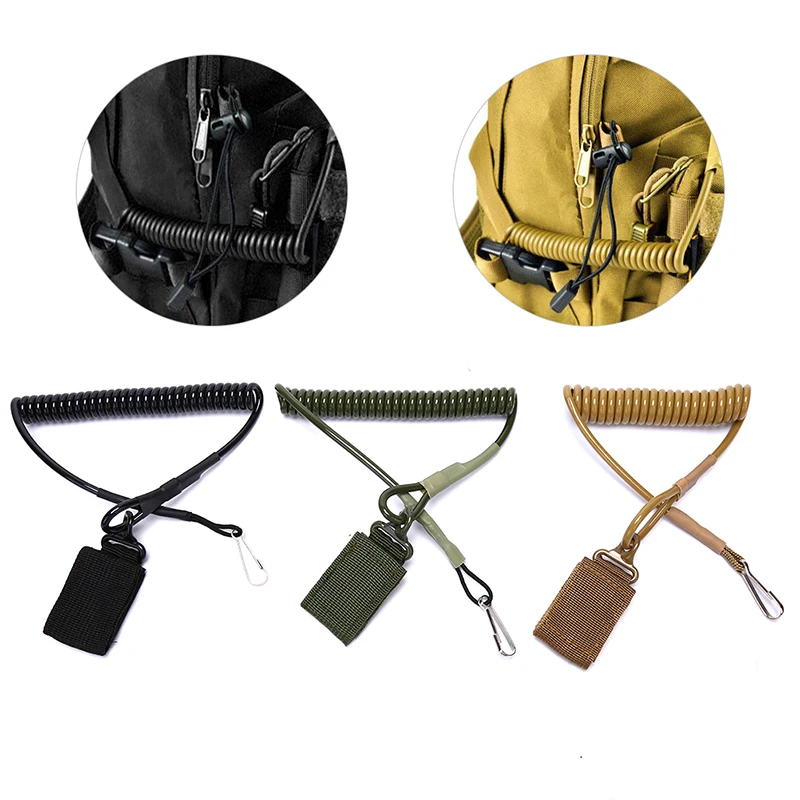 Outdoor Military Elastic Spring Rope Backpack Airsoft Coil Sling Lanyard Belt backpack lanyard strap bag gun
Outdoor Military Elastic Spring Rope Backpack Airsoft Coil Sling Lanyard Belt backpack lanyard strap bag gun