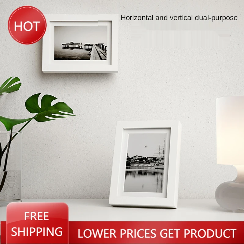 White Simplicity Photo Frame Modern Decor Creative Decoration Frame Picture Frame Personality Foto Cadeau Wall Painting AG50XK
White Simplicity Photo Frame Modern Decor Creative Decoration Frame Picture Frame Personality Foto Cadeau Wall Painting AG50XK