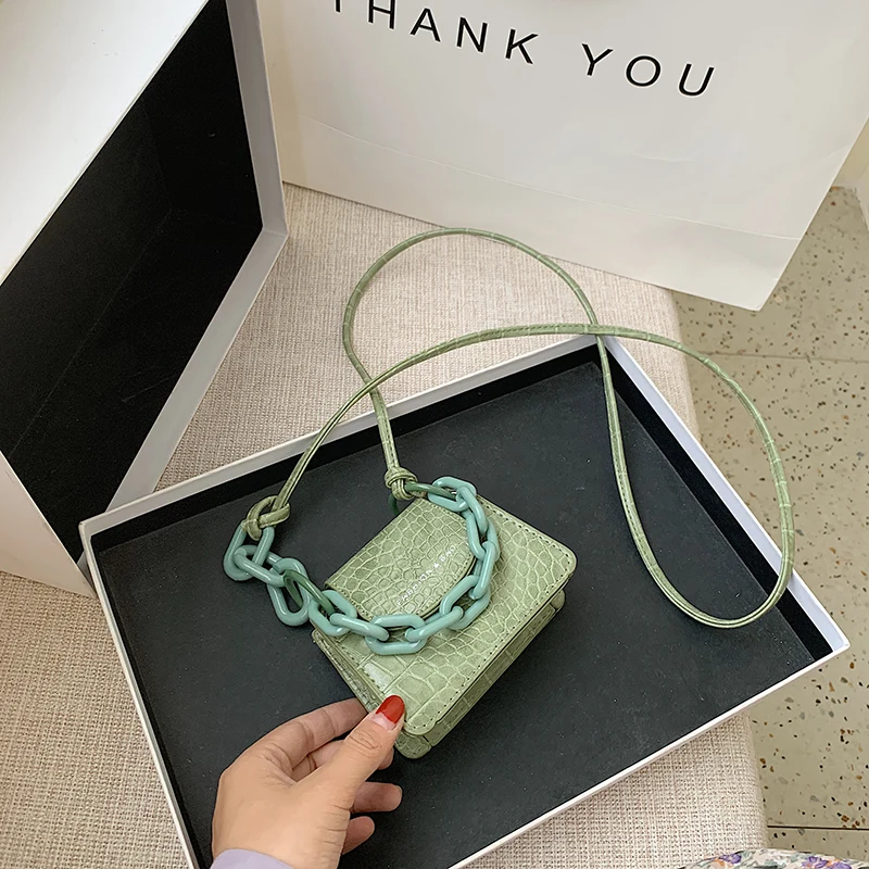 Fashion solid crocodile PU Leather Mini handbags for women 2021 women's Shoulder Messenger Bag crossbody bags for women
Fashion solid crocodile PU Leather Mini handbags for women 2021 women's Shoulder Messenger Bag crossbody bags for women