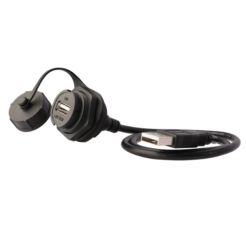 LSHITECH M24 Auto Audio Ship Car Motorcycle Instrument Panel Data Extension Wire Female Socket Waterproof Network USB Connector 
LSHITECH M24 Auto Audio Ship Car Motorcycle Instrument Panel Data Extension Wire Female Socket Waterproof Network USB Connector