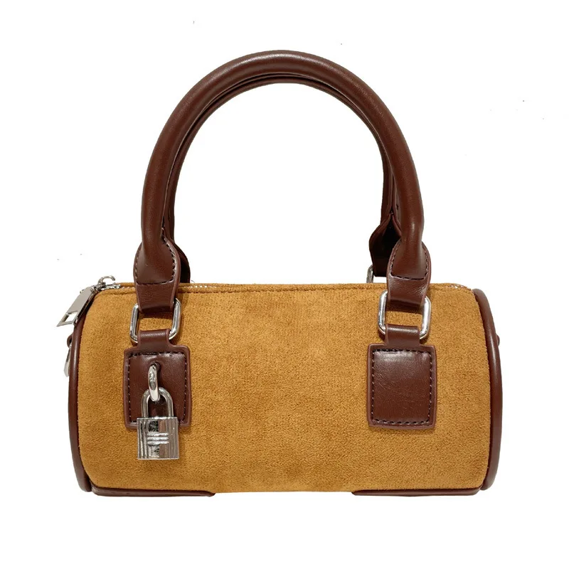 Women's bags for fall/winter 2021 new retro fashion handbag casual one-shoulder messenger cylinder bag 
Women's bags for fall/winter 2021 new retro fashion handbag casual one-shoulder messenger cylinder bag