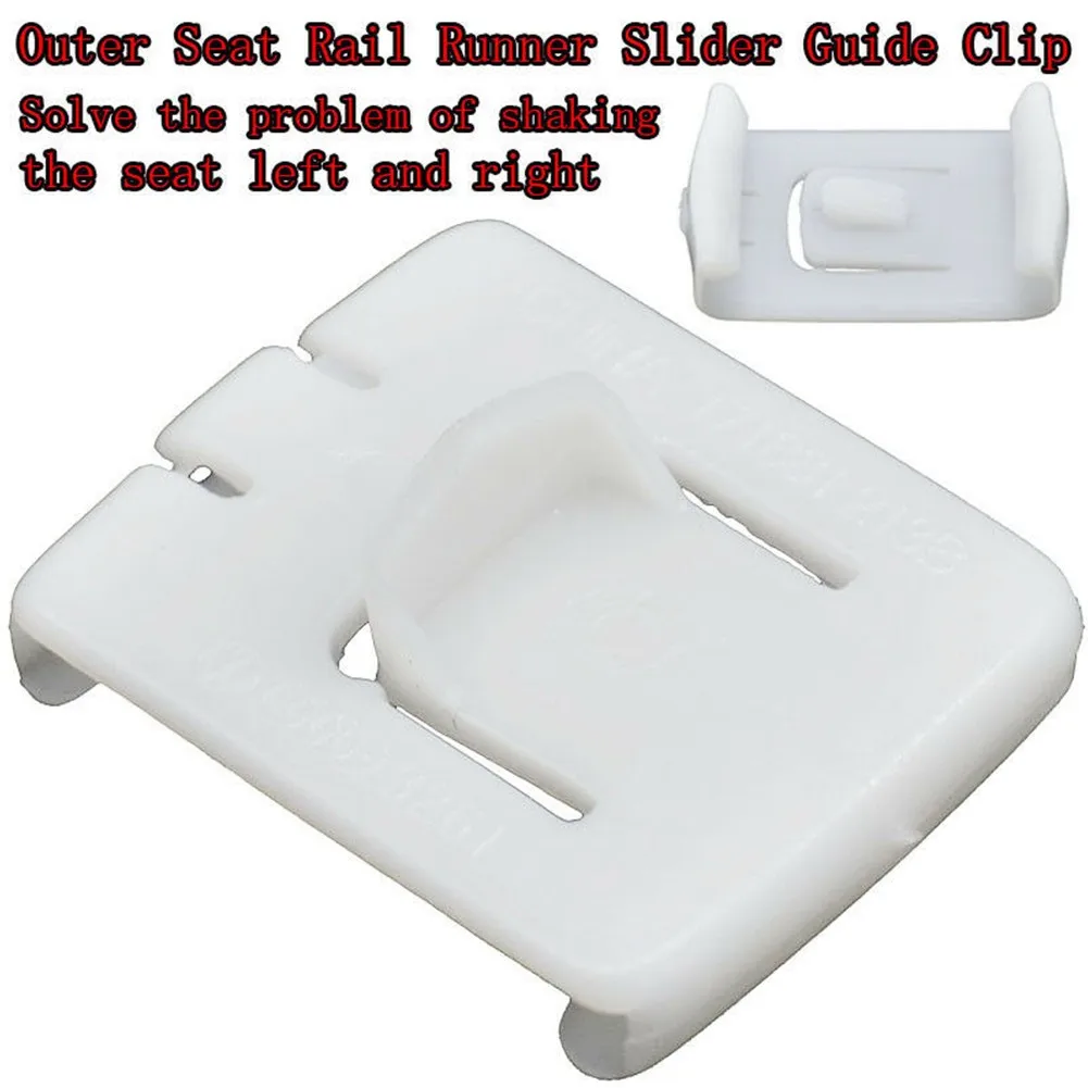 6pcs/2sets Car Seat Rail Runner Clip Slider Guide Parts Nylon For MK1 MK2 MK3 Golf Corrad Car Interior Parts Equippments
6pcs/2sets Car Seat Rail Runner Clip Slider Guide Parts Nylon For MK1 MK2 MK3 Golf Corrad Car Interior Parts Equippments