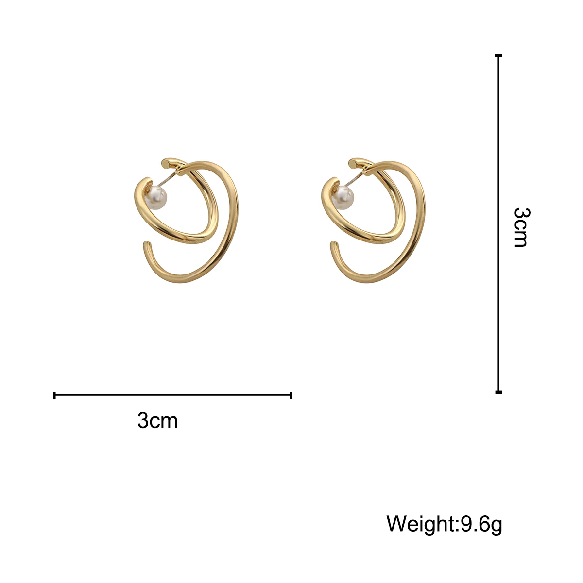 AMORCOME 2021 Korean Minimalist Circle Pearl Drop Earrings for Women Golden Geometric Statement Earrings Jewelry Gift
AMORCOME 2021 Korean Minimalist Circle Pearl Drop Earrings for Women Golden Geometric Statement Earrings Jewelry Gift