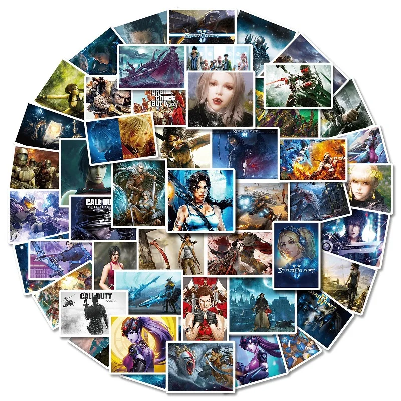 50 Pcs Cartoon Game Child Toy Stickers Mobile Phone Laptop Motorcycle Luggage Skateboard Stationery Decorate Waterproof Sticker
50 Pcs Cartoon Game Child Toy Stickers Mobile Phone Laptop Motorcycle Luggage Skateboard Stationery Decorate Waterproof Sticker