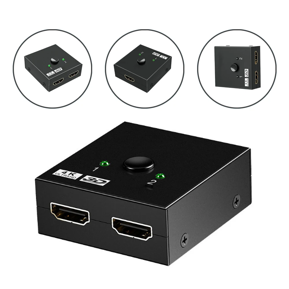 Новинка 1 шт. 4K 2-в-1 HDMI-совместимый переключатель 2,0 разветвитель концентратор портативный ноутбук компьютер ТВ приставка двухсторонние пер...
Новинка 1 шт. 4K 2-в-1 HDMI-совместимый переключатель 2,0 разветвитель концентратор портативный ноутбук компьютер ТВ приставка двухсторонние пер...